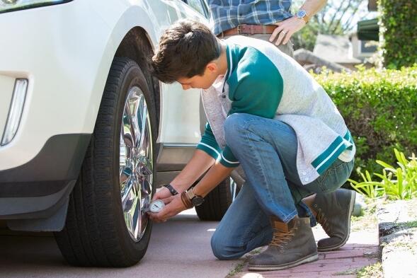 Why should I take care of the tire pressure on my truck?